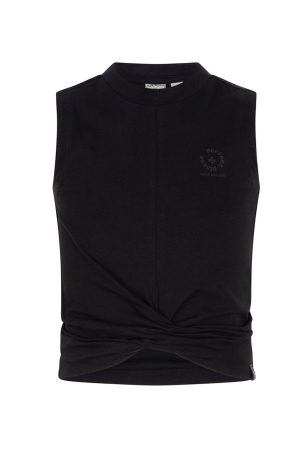 Indian Blue Jeans Cross Over Singlet 999 Black