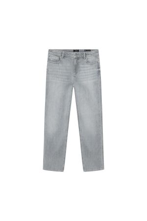 Rellix Spijkerbroek Straight Wide Fit 1149 Used Grey Denim
