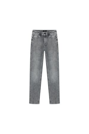 Rellix Spijkerbroek Straight Fit 1149 Used Grey Denim