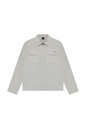 Rellix Overhemd Jacket Twill 1481 Grey Kit
