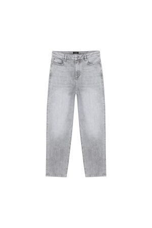 Rellix Spijkerbroek Loose Tapered Fit 1149 Used Grey Denim