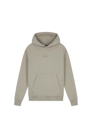 Malelions Junior Hoodie Signature Olive Green