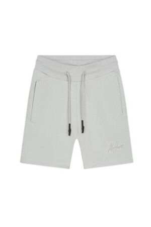 Malelions Junior Korte broek Signature Ocean Grey