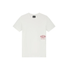 Malelions Junior shirts Off-White/Red MJA30026053