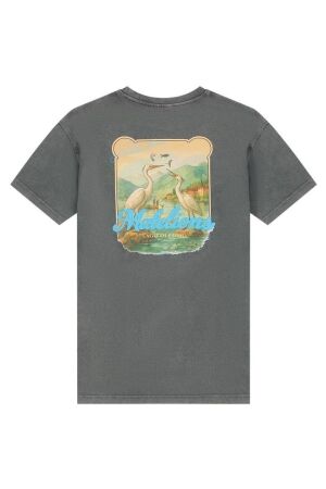 Malelions Junior T-Shirt Heron Acid Wash