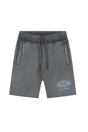 Malelions Junior Korte broek Hem Acid Wash