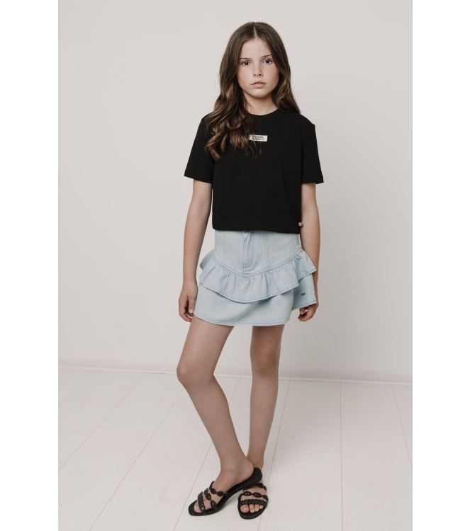 Frankie & Liberty rokken & skorts Denim Blue FL26011