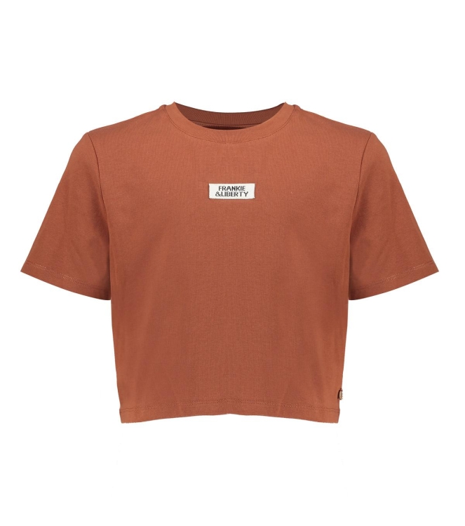 Frankie & Liberty shirts Warm Brown FL26105