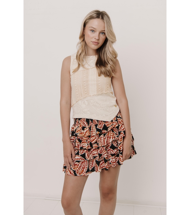 Frankie & Liberty shirts Cream FL26143