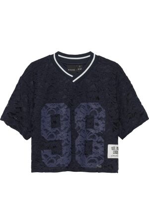 Nik&Nik Silke Lace Top 7887 Blue Iris