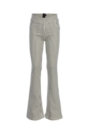 Looxs 10Sixteen Flared broek met streep 799 Beach Stripe