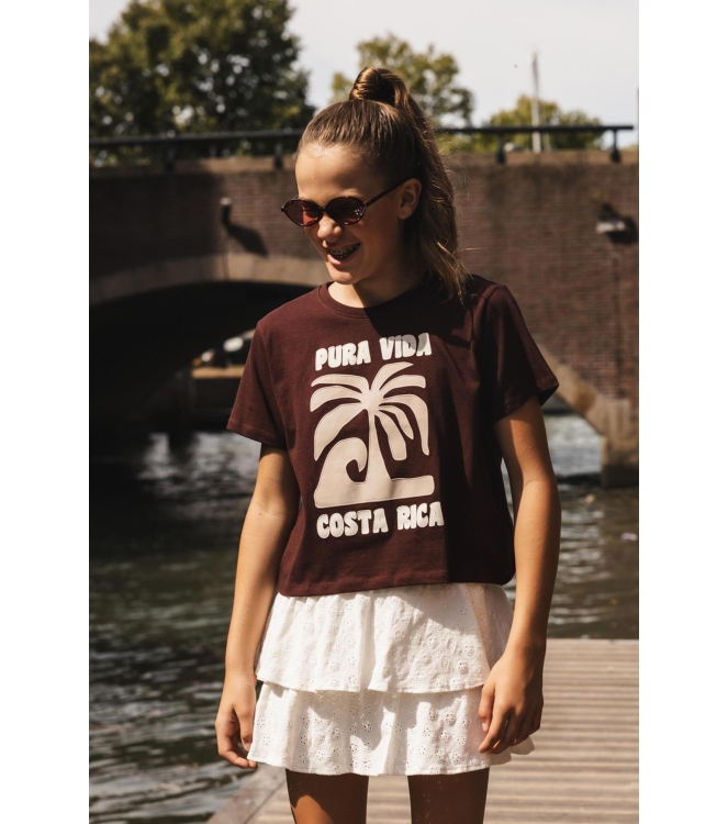 Looxs 10Sixteen shirts 424 Chocolate 2613-5485-424