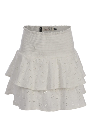 Looxs 10Sixteen Broidery Skort 011 Warm White