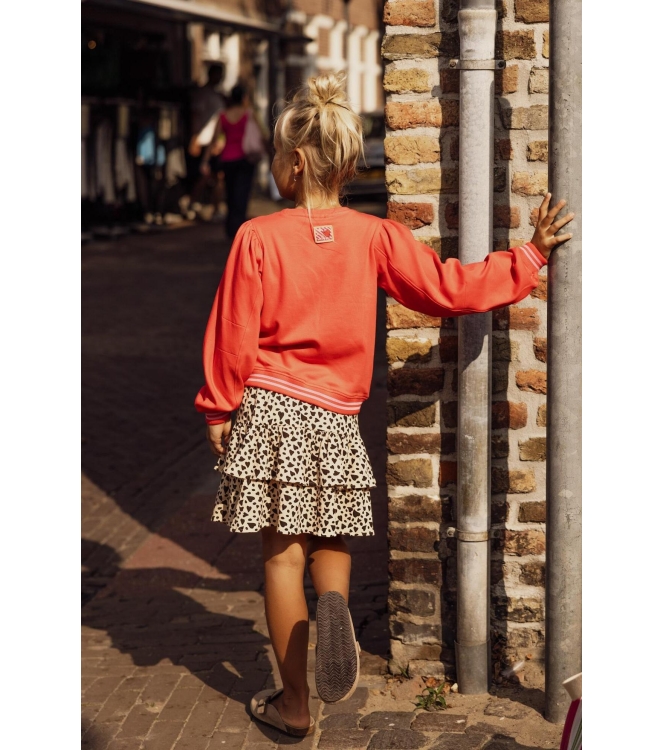 Looxs Little truien 770 Poppy Red 2611-7311-770