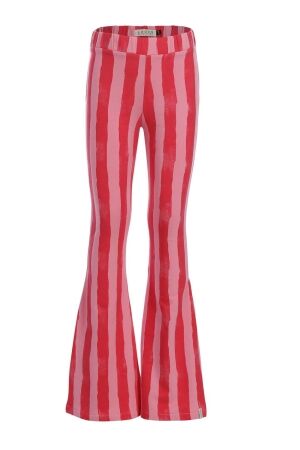 Looxs Little Flared broek met streep 935 Stripe