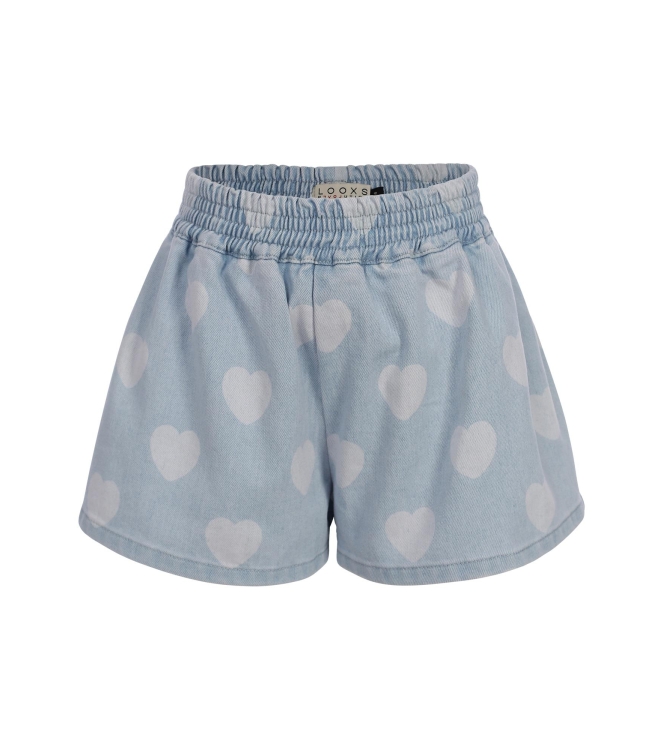 Looxs Little broeken 997 Heart Denim 2612-7630-997