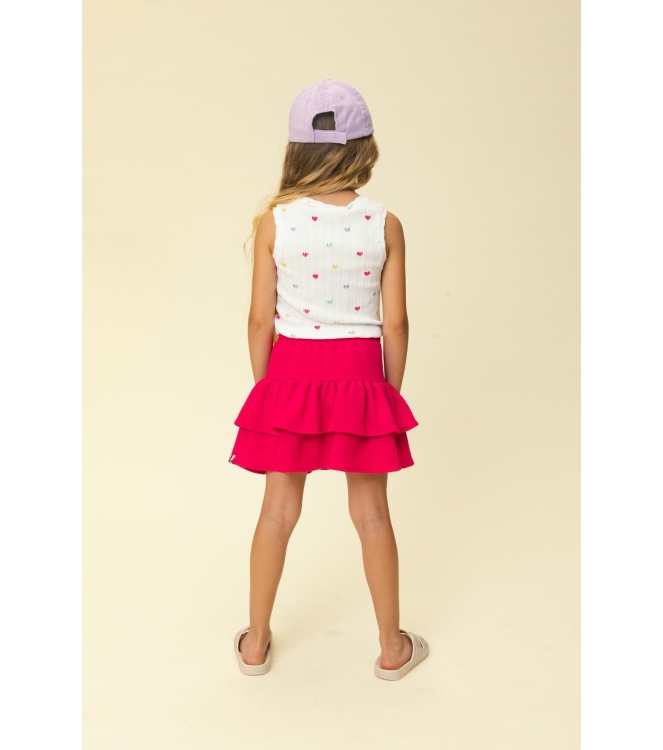 Looxs Little rokken & skorts 229 Warm Pink 2612-7746-229