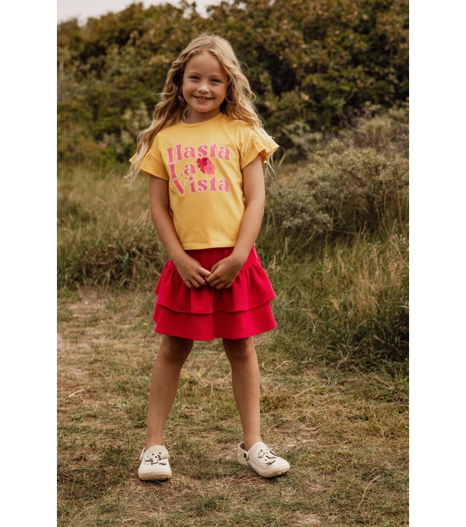 Looxs Little rokken & skorts 229 Warm Pink 2612-7746-229