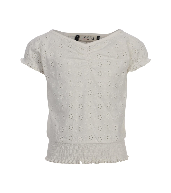 Looxs 10Sixteen blouses 011 Warm White 2613-5490-011