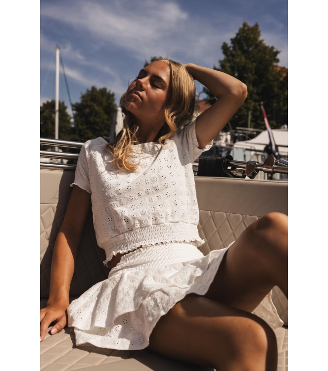 Looxs 10Sixteen blouses 011 Warm White 2613-5490-011