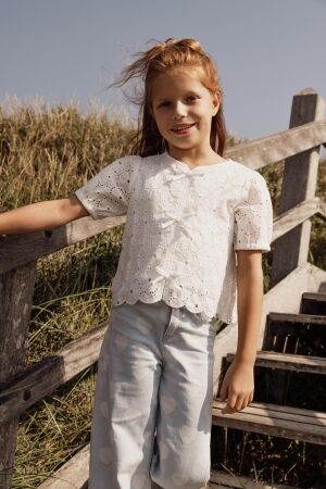 Looxs Little Woven top 004 Soft White