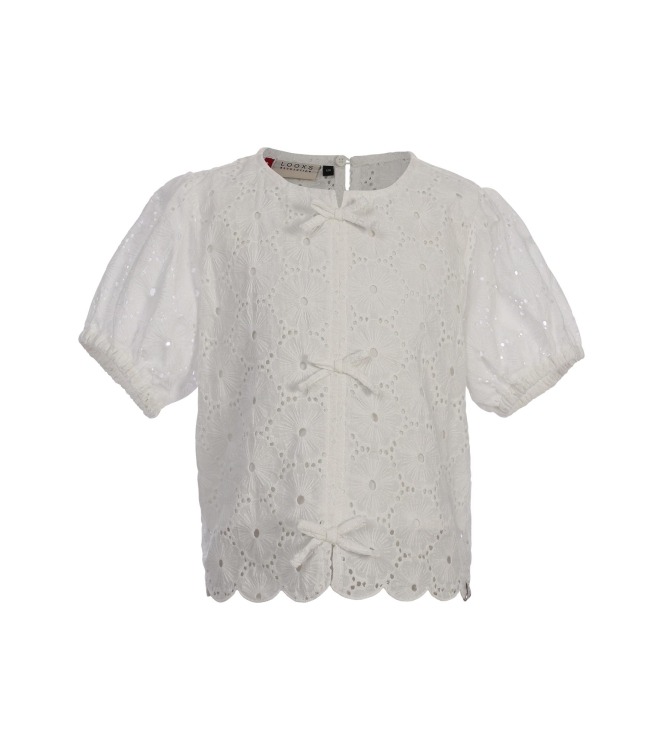 Looxs Little blouses 004 Soft White 2612-7149-004