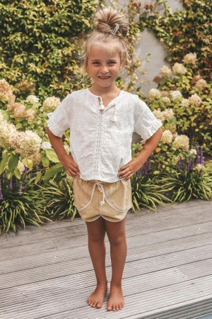 Your Wishes Blouse - Schiffly 052 Antique White