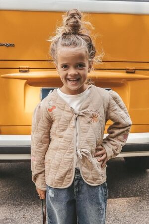 Your Wishes Jacket met Embroidery 068 Dune