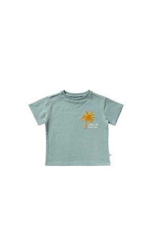 Your Wishes Oversized T-shirt - Palmtrees 699 Ocean