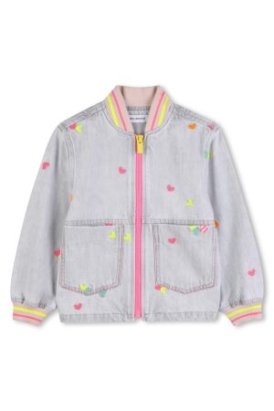BillieBlush Denim Jacket Z20 Grey
