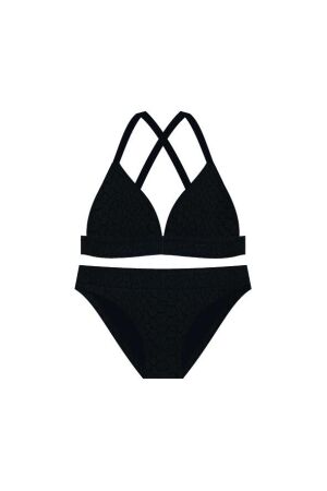 Shiwi Luna Bikini snake structure 9110 Black Snake Structure