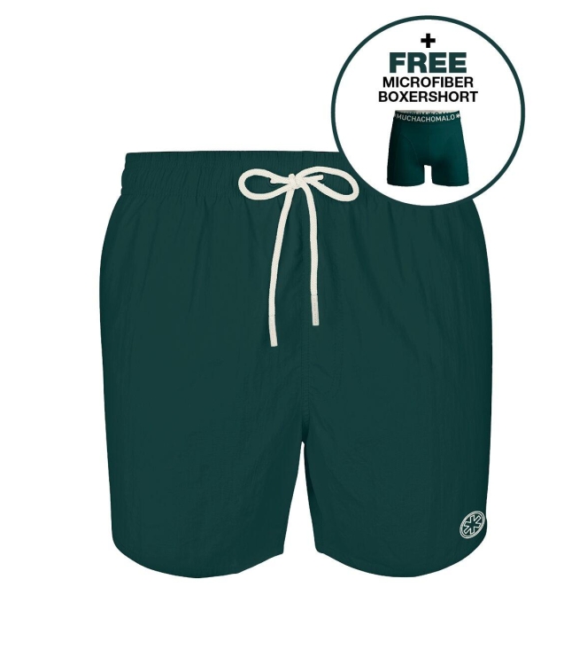 Muchachomalo zwemkleding Dark Green SOLID2062-62J