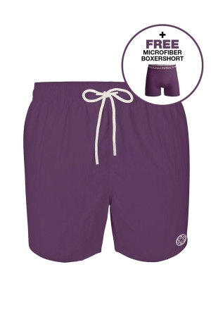 Muchachomalo Zwemshort Solid Purple