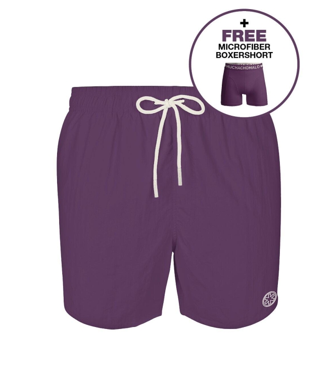Muchachomalo zwemkleding Purple SOLID2062-67J