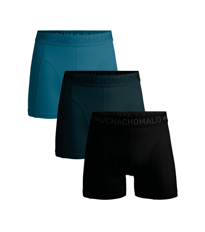 Muchachomalo ondergoed Black/Blue SOLID1010-805J
