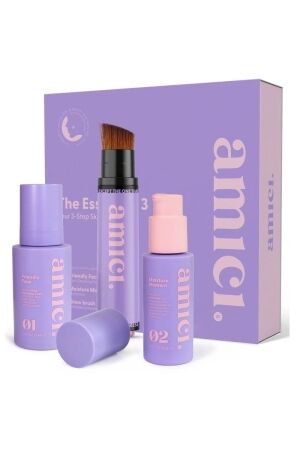 Amici Cosmetics Cadeauset Cleanser, Dagcreme, Reinigingspad en een Lavender