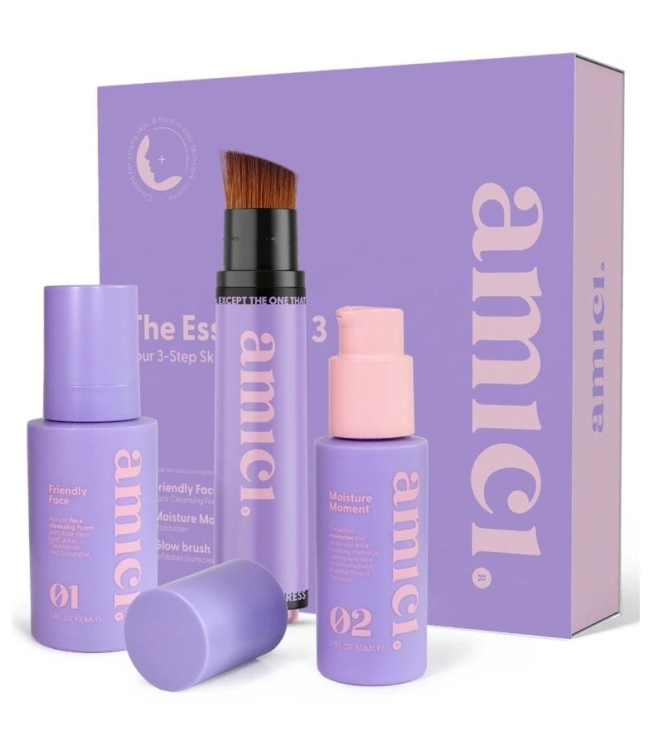 Amici Cosmetics verzorgingsproducten Lavender Skincare The Essential 3