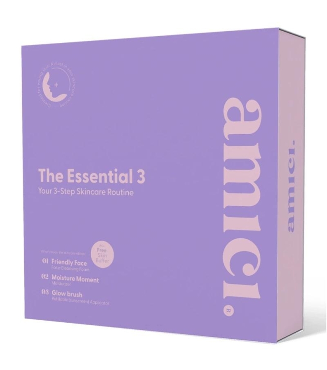 Amici Cosmetics verzorgingsproducten Lavender Skincare The Essential 3