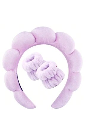 Amici Cosmetics Haarband met polsbandjes Lavender