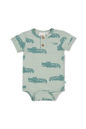 Feetje Romper - You Croc my World 320 Mint