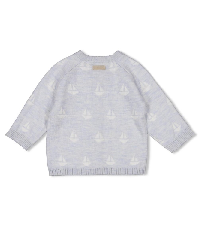 Feetje vesten 016 Blauw melange 51300556