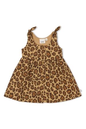 Feetje Jurk mousseline - Summer Woven 455 Camel