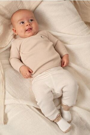 Feetje Overslagshirt - Honey Bear 450 Zand