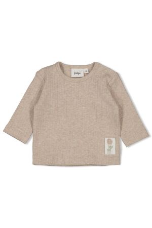 Feetje T-shirt longsleeve - Elephant 730 Taupe melange
