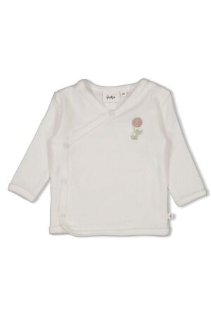 Feetje Overslagshirt badstof - Elephant 600 Offwhite