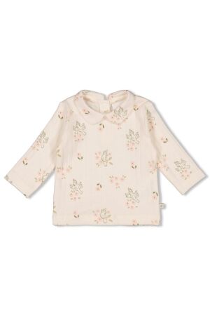 Feetje T-shirt longsleeve - Let Your Dreams Blossom 600 Offwhite