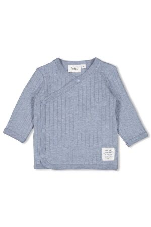 Feetje Overslagshirt - Blue Ocean 016 Blauw melange