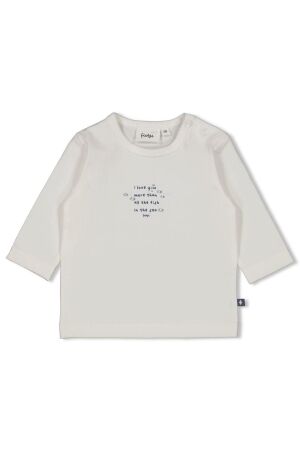 Feetje T-shirt longsleeve - Blue Ocean 600 Offwhite