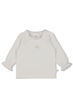 Feetje T-shirt longsleeve - Delicate Flower 600 Offwhite