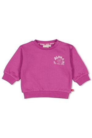 Feetje Sweater - Love Peace Aloha 250 Paars